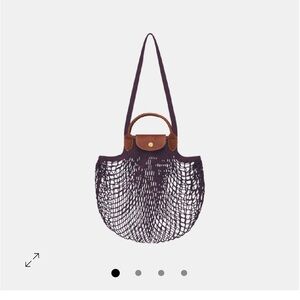 Longchamp Le Pliage Filet Knit Bag BRAND NEW